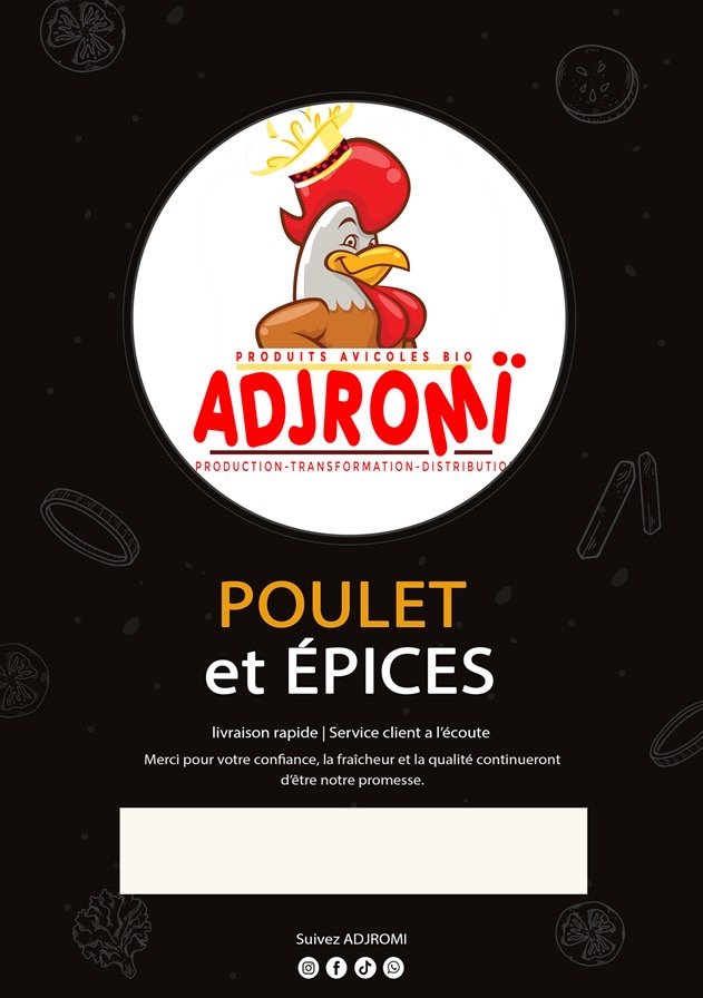 Vignette 3 : POULET RÔTI - POULET FUMER - POULET FRIT