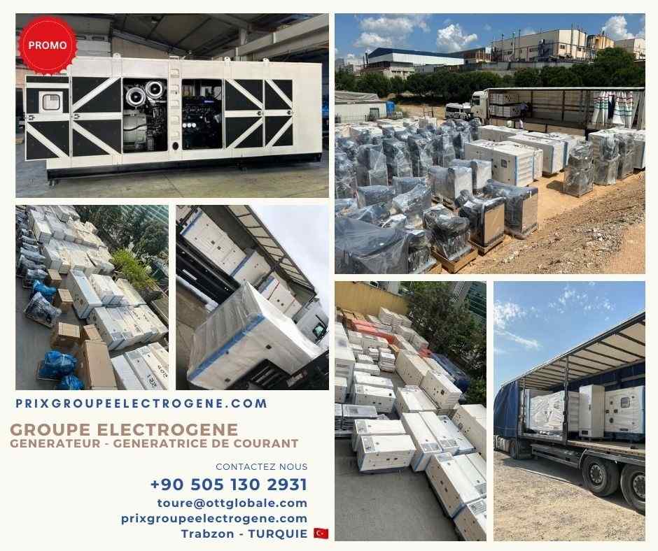 Vignette 3 : Groupe électrogène 200 kva 250 kva OTT GLOBALE TURQUIE